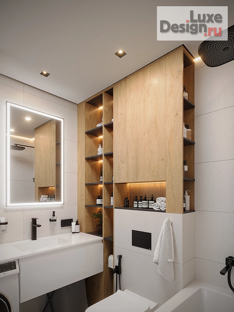 Дизайн интерьера однокомнатной квартиры "ЖК "Новый Зеленоград" " (фото 10)