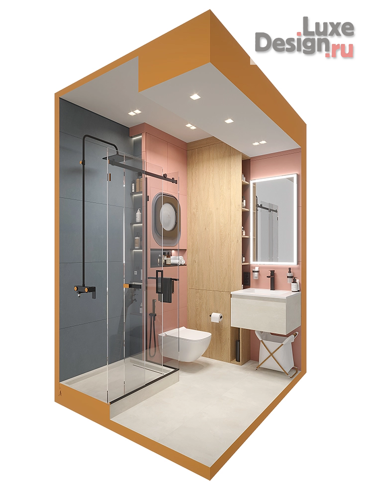 Дизайн интерьера квартиры студии "ЖК "Новый Зеленоград" студия" (фото 9)