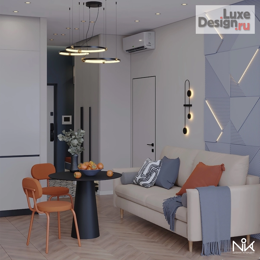 Дизайн интерьера кухни "Интерьер кухни-гостиной под сдачу в аренду" (фото 4)