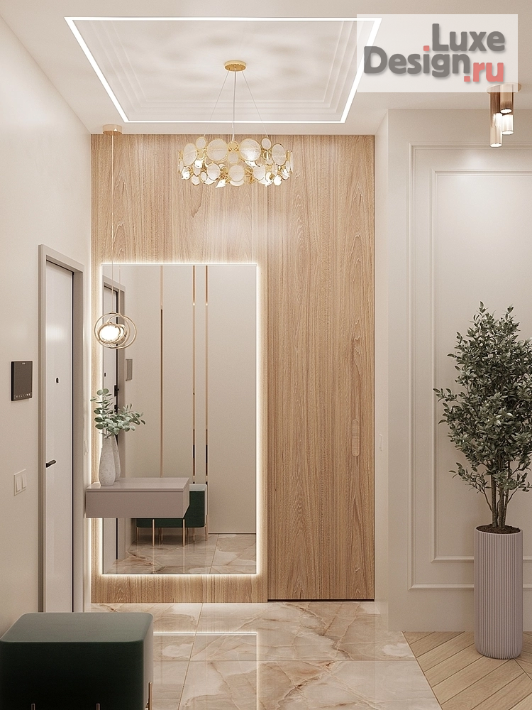 Дизайн интерьера четырехкомнатной квартиры "ЖК "Сердце столицы"" (фото 23)