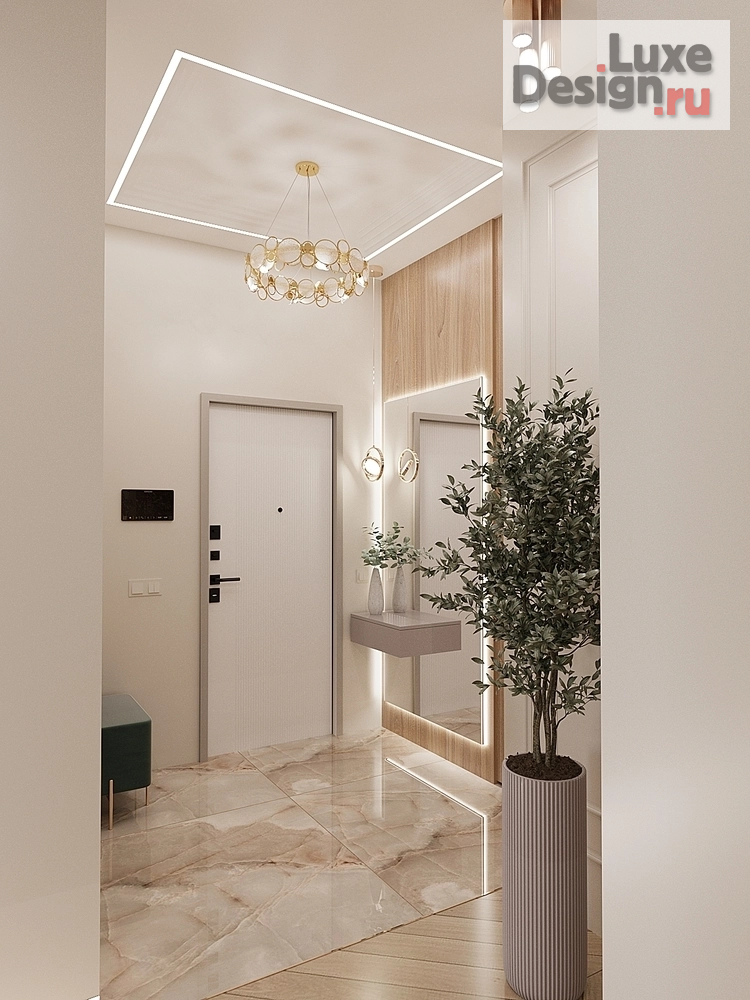 Дизайн интерьера четырехкомнатной квартиры "ЖК "Сердце столицы"" (фото 24)