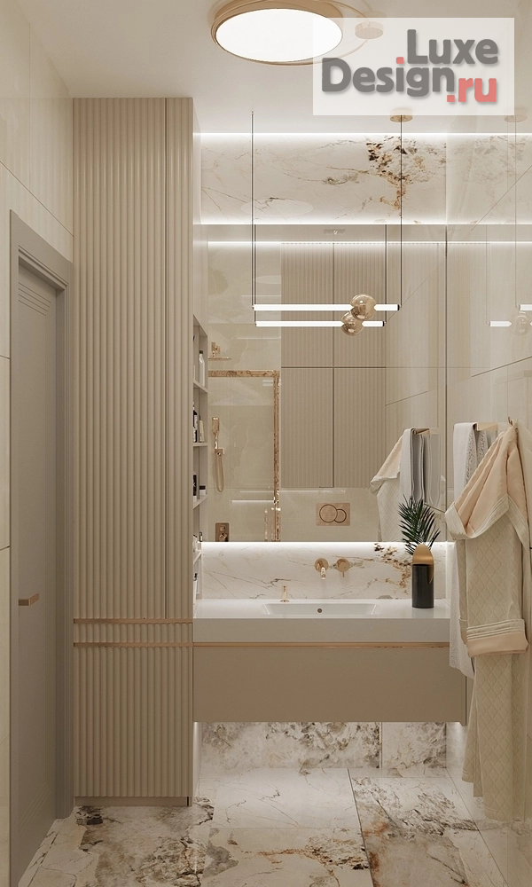 Дизайн интерьера четырехкомнатной квартиры "ЖК "Сердце столицы"" (фото 22)