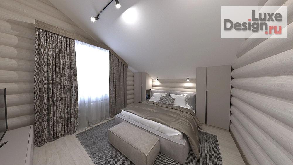 Дизайн интерьера частного дома "Проект деревянного дома в Сергиевом Посаде." (фото 19)