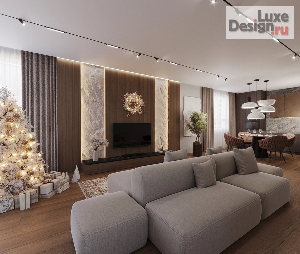 Дизайн интерьера загородного дома "Проект загородного дома" (фото 1)