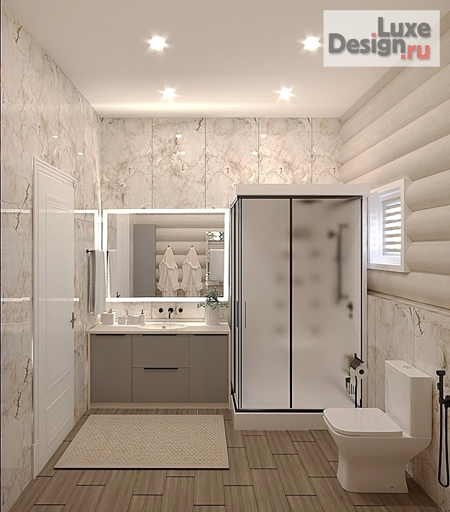 Дизайн интерьера частного дома "Проект деревянного дома в Сергиевом Посаде." (фото 30)