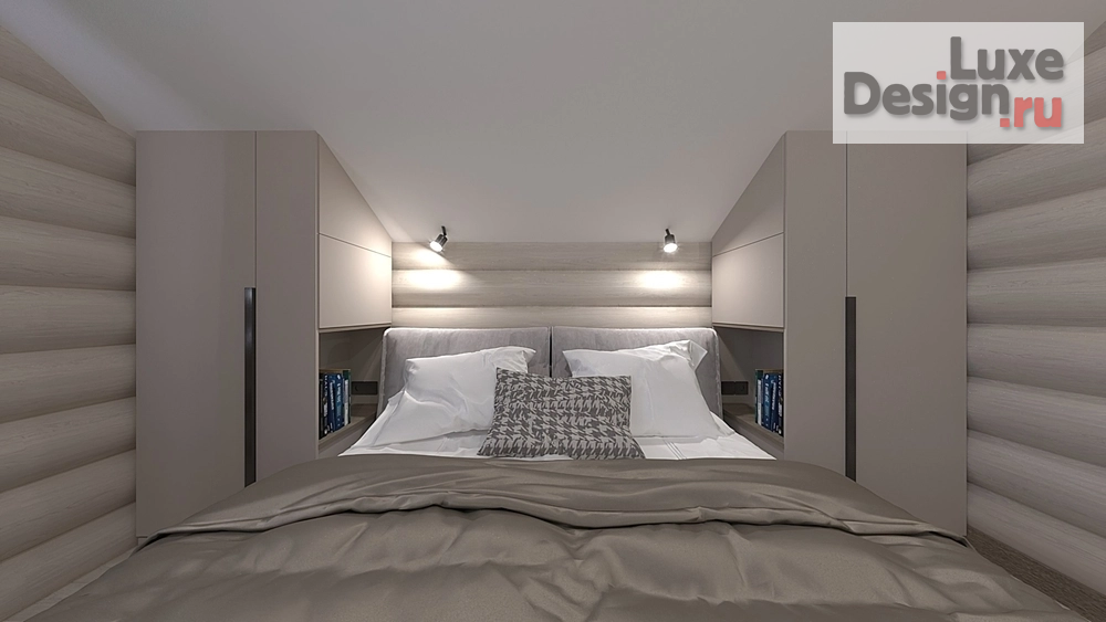 Дизайн интерьера частного дома "Проект деревянного дома в Сергиевом Посаде." (фото 21)