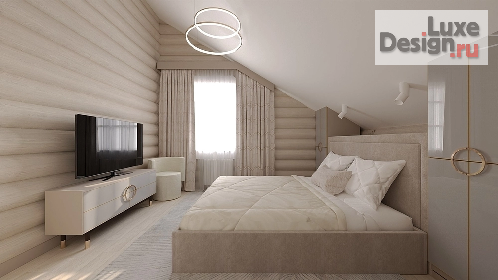 Дизайн интерьера частного дома "Проект деревянного дома в Сергиевом Посаде." (фото 16)