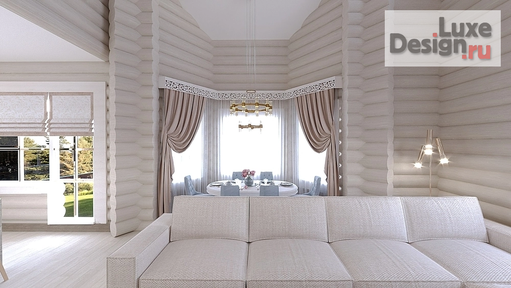 Дизайн интерьера частного дома "Проект деревянного дома в Сергиевом Посаде." (фото 5)