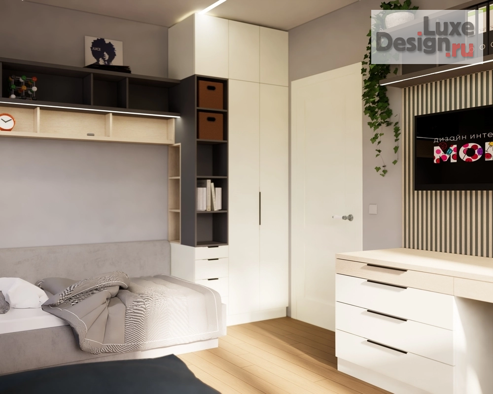 Дизайн интерьера комнаты "Gamezone " (фото 6)