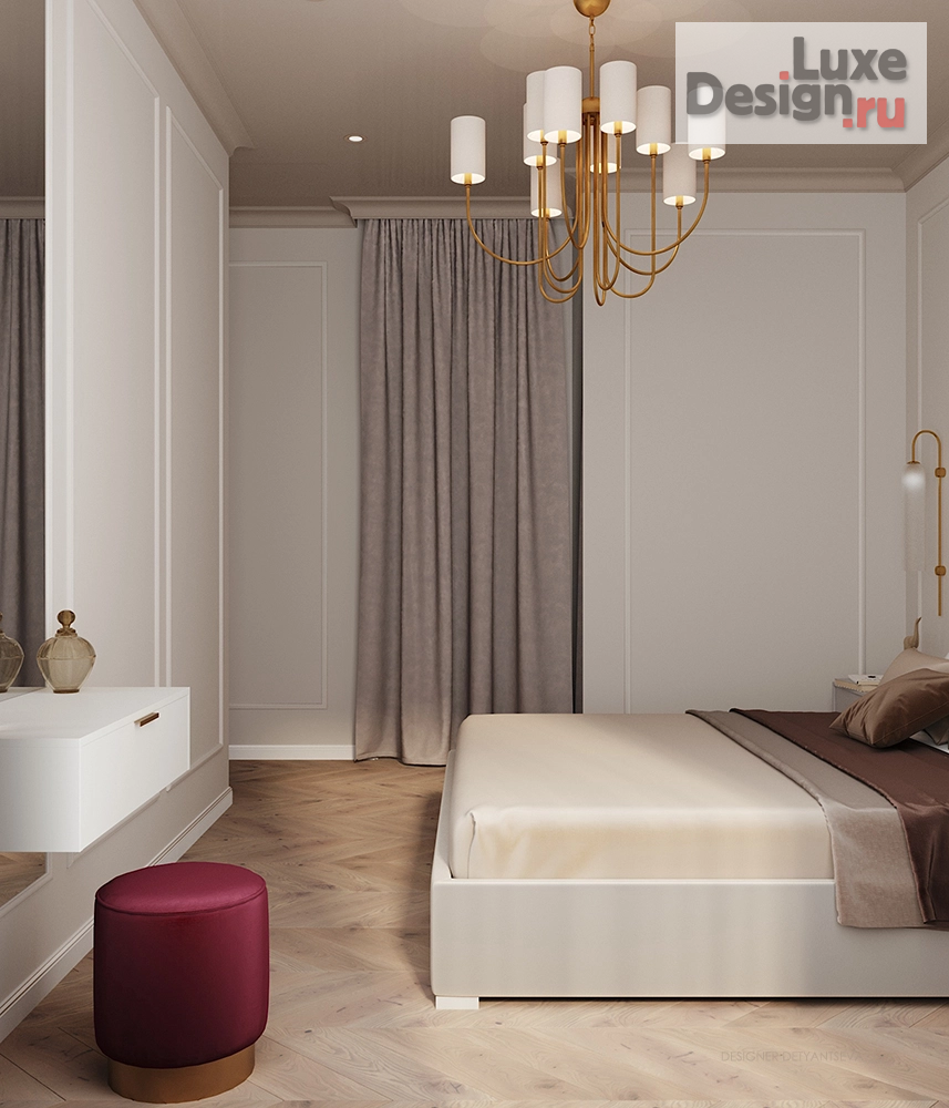 Дизайн интерьера трехкомнатной квартиры "ЖК WOW" (фото 3)