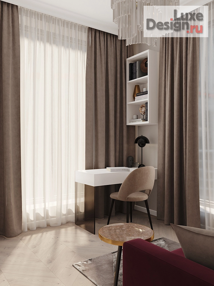 Дизайн интерьера трехкомнатной квартиры "ЖК WOW" (фото 8)