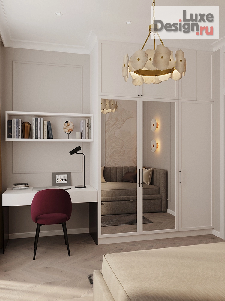 Дизайн интерьера трехкомнатной квартиры "ЖК WOW" (фото 11)