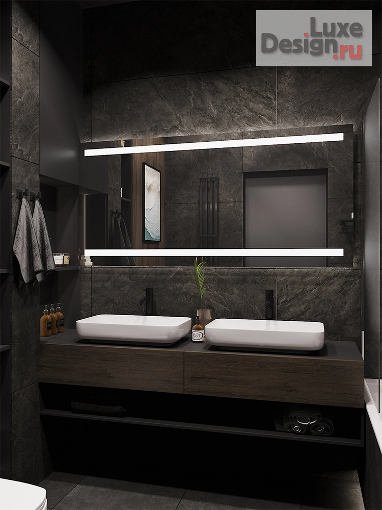 Дизайн интерьера трехкомнатной квартиры "ЖК Lavel-Причальный" (фото 1)