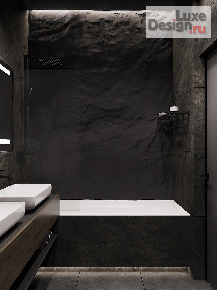 Дизайн интерьера трехкомнатной квартиры "ЖК Lavel-Причальный" (фото 3)