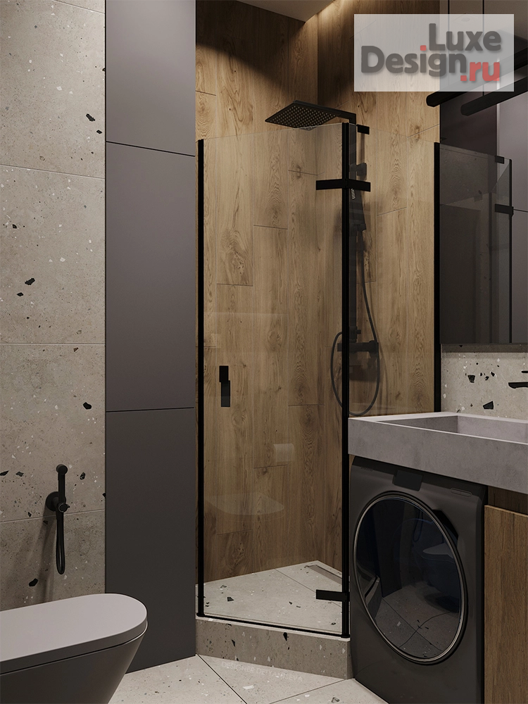 Дизайн интерьера трехкомнатной квартиры "ЖК Lavel-Причальный" (фото 6)