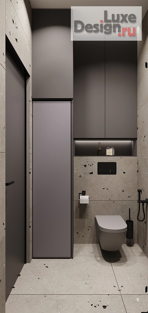 Дизайн интерьера трехкомнатной квартиры "ЖК Lavel-Причальный" (фото 7)