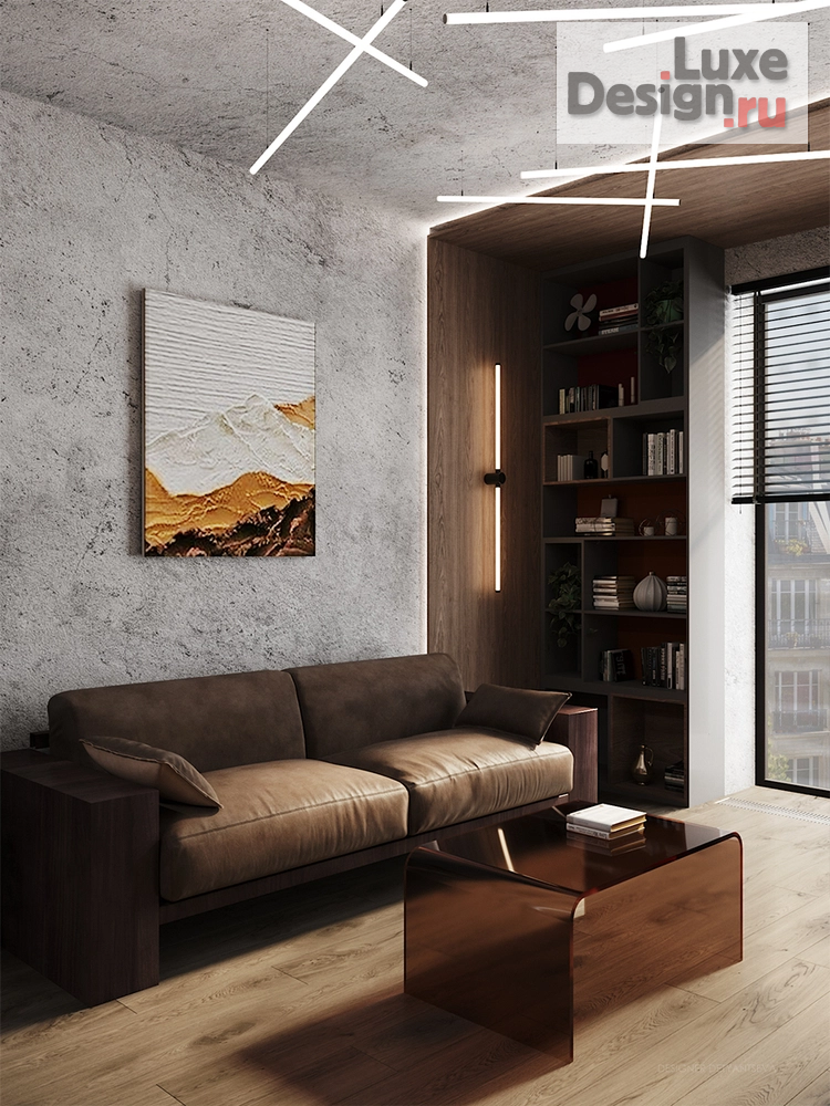 Дизайн интерьера трехкомнатной квартиры "ЖК Lavel-Причальный" (фото 10)