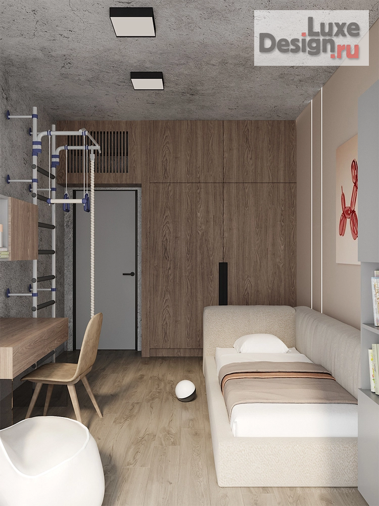 Дизайн интерьера трехкомнатной квартиры "ЖК Lavel-Причальный" (фото 18)