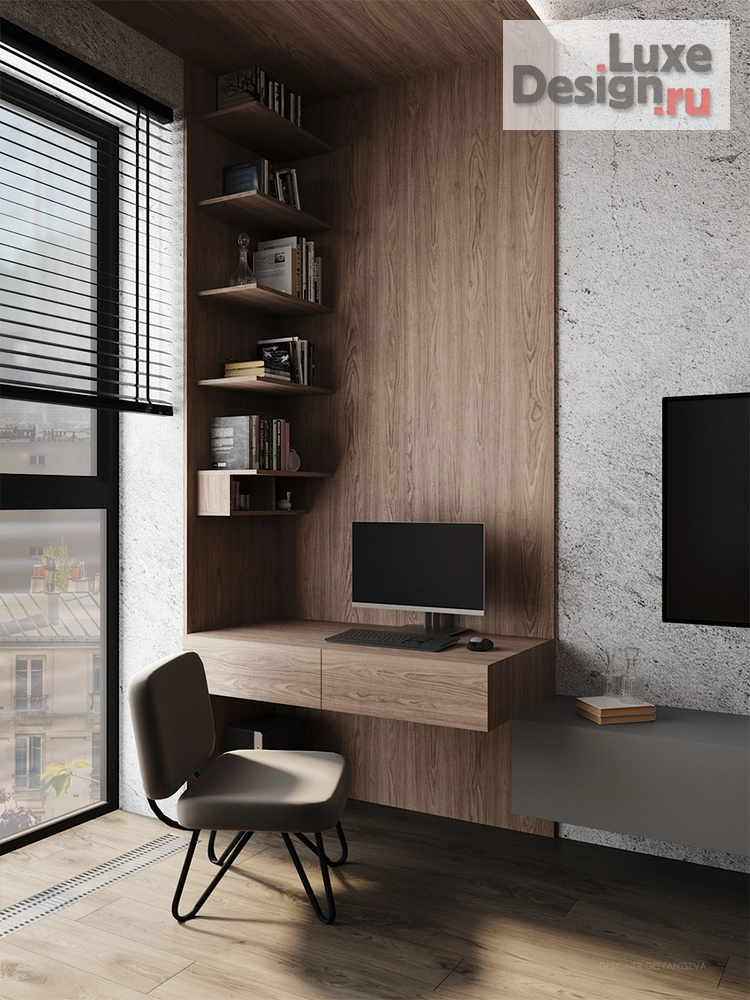 Дизайн интерьера трехкомнатной квартиры "ЖК Lavel-Причальный" (фото 20)