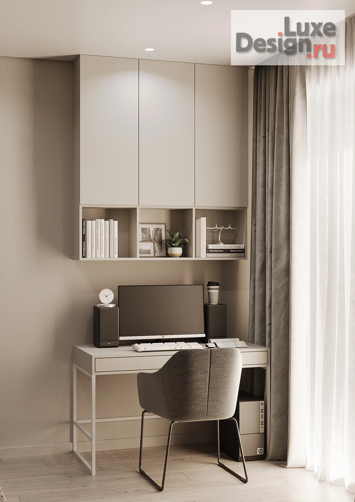 Дизайн интерьера двухкомнатной квартиры "Двухкомнатая Квартира  г. Москва" (фото 13)