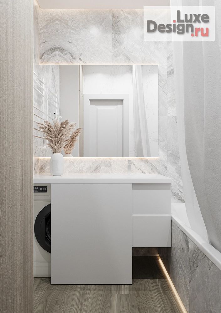 Дизайн интерьера двухкомнатной квартиры "Двухкомнатая Квартира  г. Москва" (фото 17)