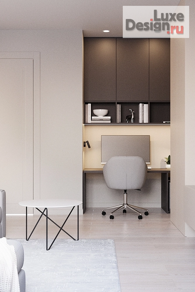 Дизайн интерьера кухни "Кухня-гостиная" (фото 2) от дизайнера Рычкова Камила Дмитриевна Дизайн интерьера кухни "Кухня-гостиная" (фото 2)