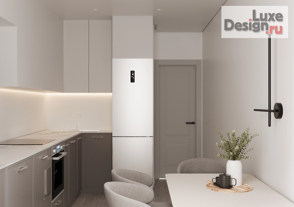 Дизайн интерьера двухкомнатной квартиры "Двухкомнатая Квартира  г. Москва" (фото 9)