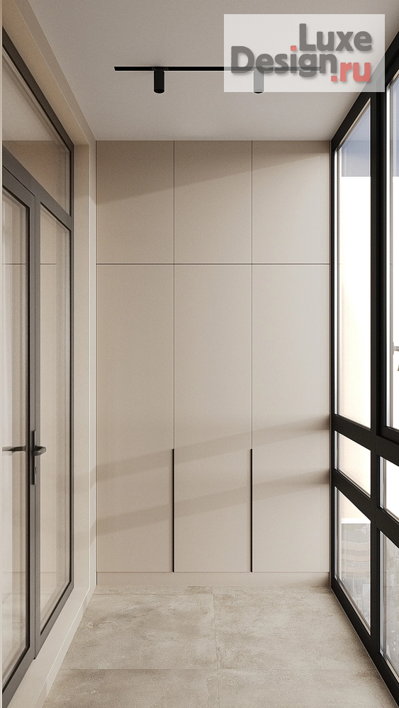 Дизайн интерьера трехкомнатной квартиры "Дизайн проект квартиры для молодой семьи" (фото 2)