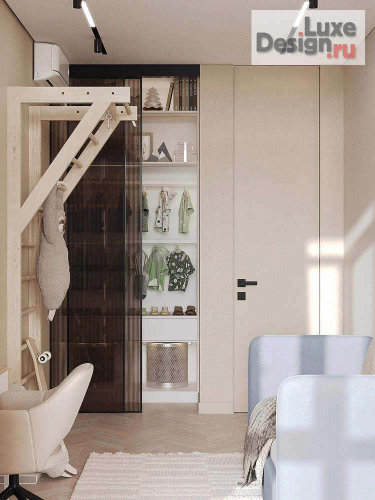 Дизайн интерьера трехкомнатной квартиры "Дизайн проект квартиры для молодой семьи" (фото 14)