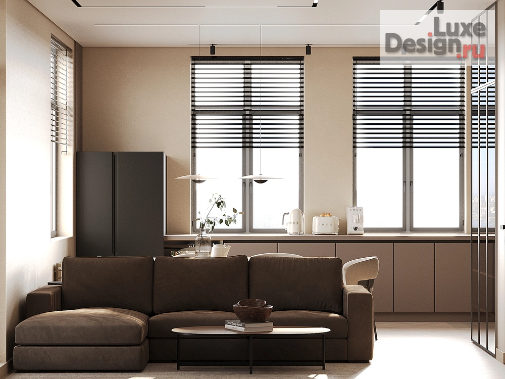 Дизайн интерьера трехкомнатной квартиры "Дизайн проект квартиры для молодой семьи" (фото 10)