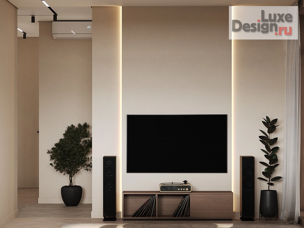 Дизайн интерьера трехкомнатной квартиры "Дизайн проект квартиры для молодой семьи" (фото 12)