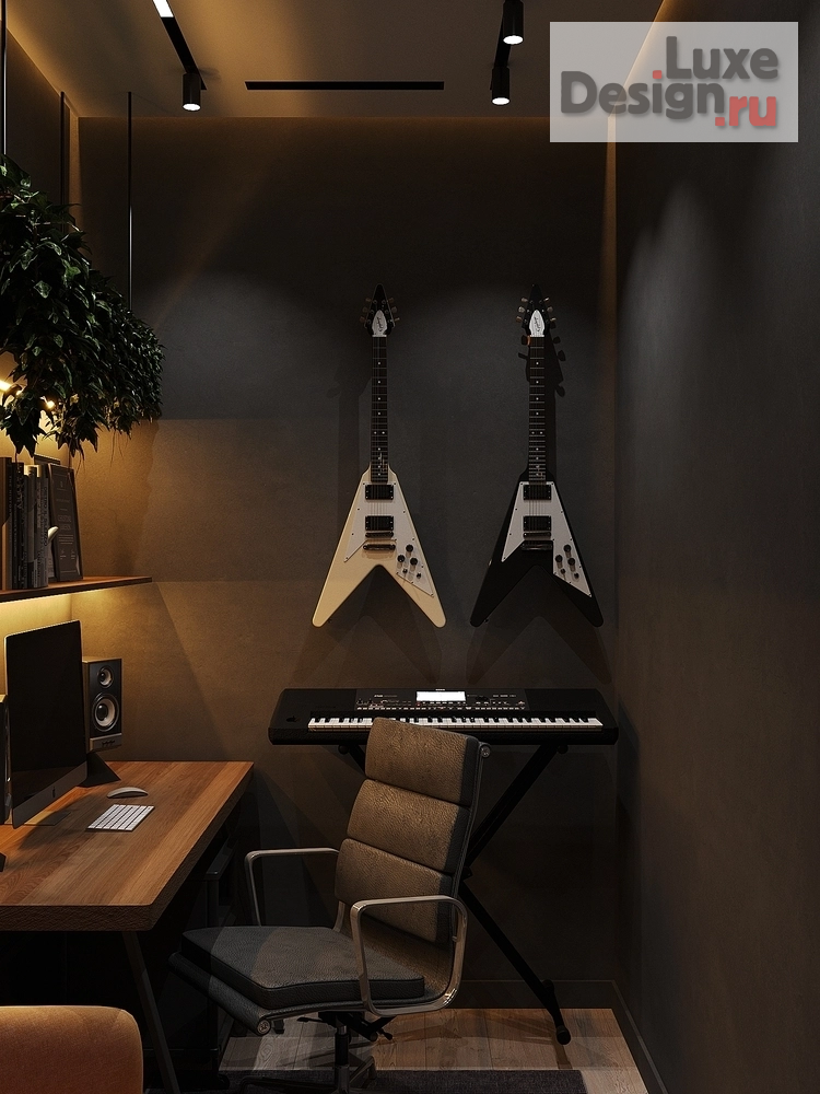 Дизайн интерьера трехкомнатной квартиры "Дизайн проект квартиры для молодой семьи" (фото 18)