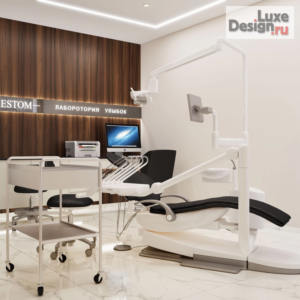 Дизайн интерьера лечебного учреждения "Стоматологическая клиника "Estom"" (фото 28)