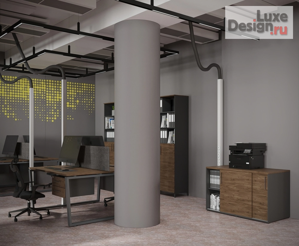 Дизайн интерьера офиса "Офис логистической компании" (фото 22)