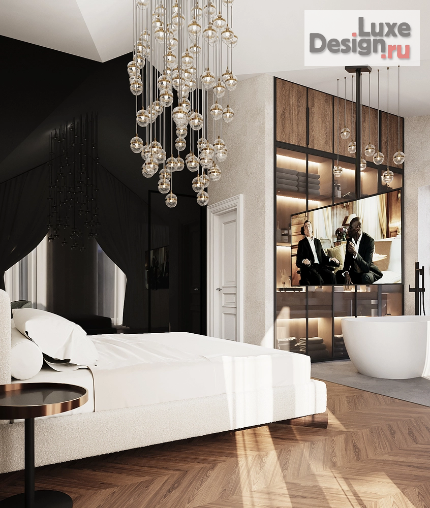 Дизайн интерьера таунхауса "Таунхаус Москва" (фото 35) от дизайнера Лилия Гай Дизайн интерьера таунхауса "Таунхаус Москва" (фото 35)