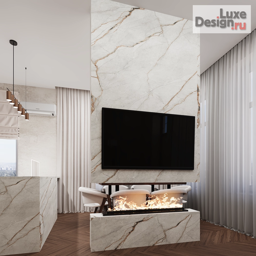 Дизайн интерьера таунхауса "Таунхаус Москва" (фото 6) от дизайнера Лилия Гай Дизайн интерьера таунхауса "Таунхаус Москва" (фото 6)