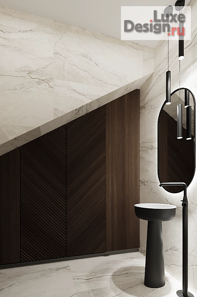 Дизайн интерьера таунхауса "Таунхаус Москва" (фото 7) от дизайнера Лилия Гай Дизайн интерьера таунхауса "Таунхаус Москва" (фото 7)