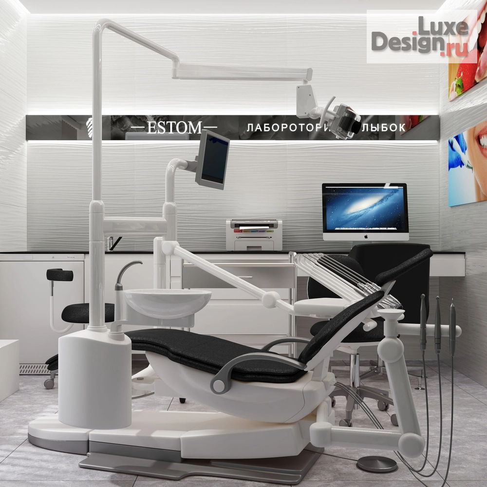 Дизайн интерьера лечебного учреждения "Стоматологическая клиника "Estom"" (фото 33)