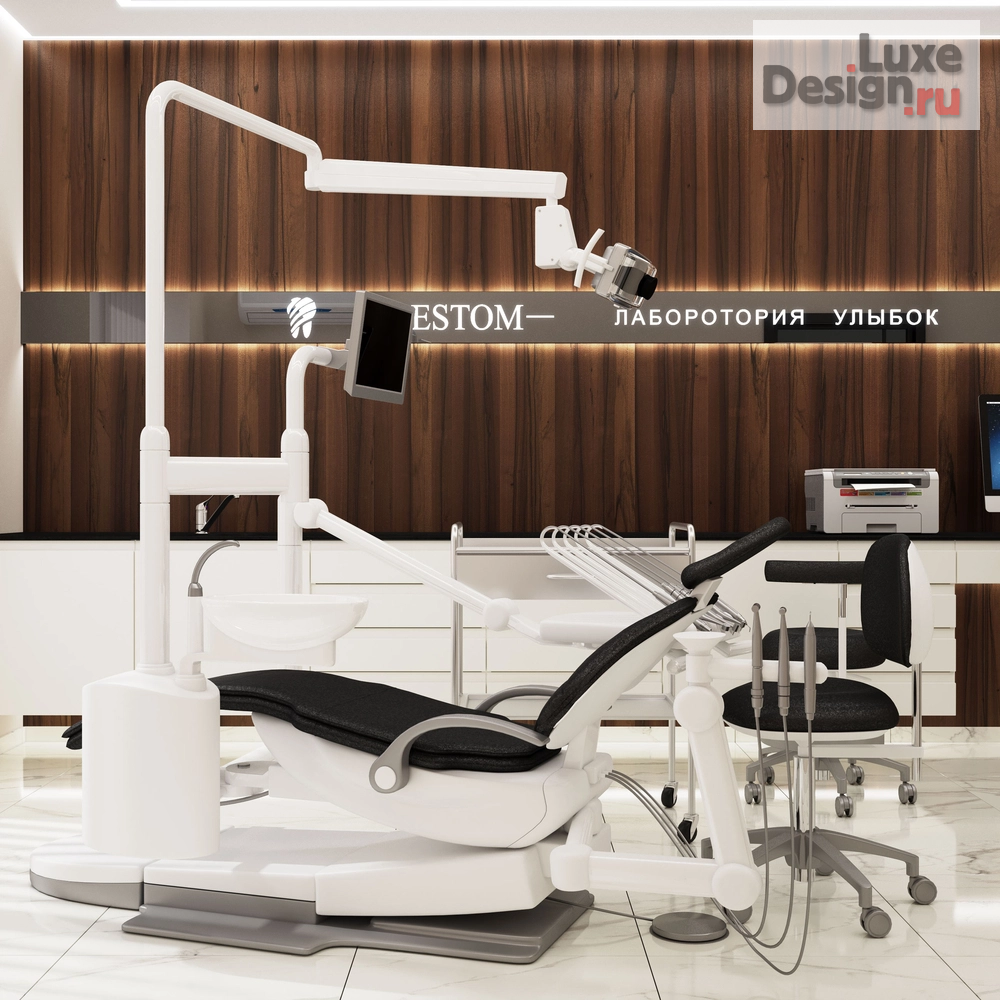 Дизайн интерьера лечебного учреждения "Стоматологическая клиника "Estom"" (фото 18)