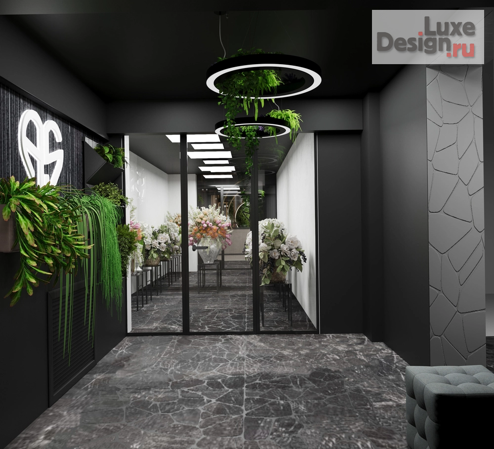 Дизайн интерьера бутика "Цветочный бутик в Казани" (фото 7)