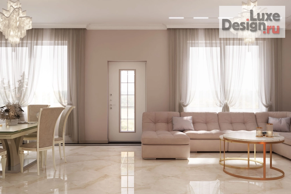 Дизайн интерьера частного дома "Дом Москва" (фото 8)