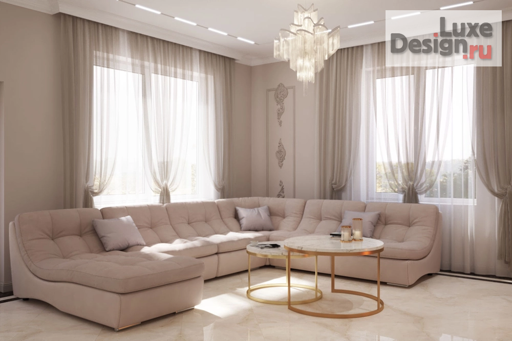 Дизайн интерьера частного дома "Дом Москва" (фото 10)