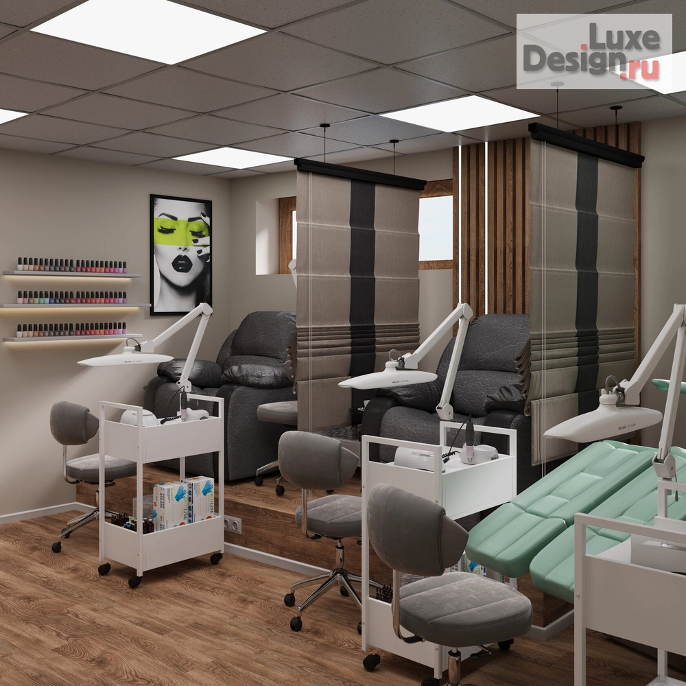 Дизайн интерьера салона красоты "Салон красоты в Нью Йорке" (фото 12)