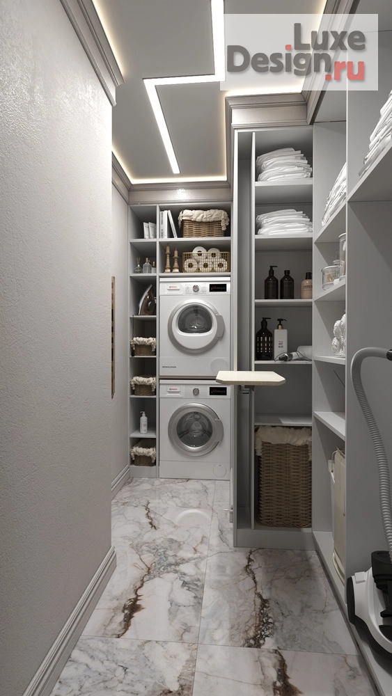 Дизайн интерьера трехкомнатной квартиры "Квартира 88 м2 ЖК Академ риверсайд (Челябинск)" (фото 20)