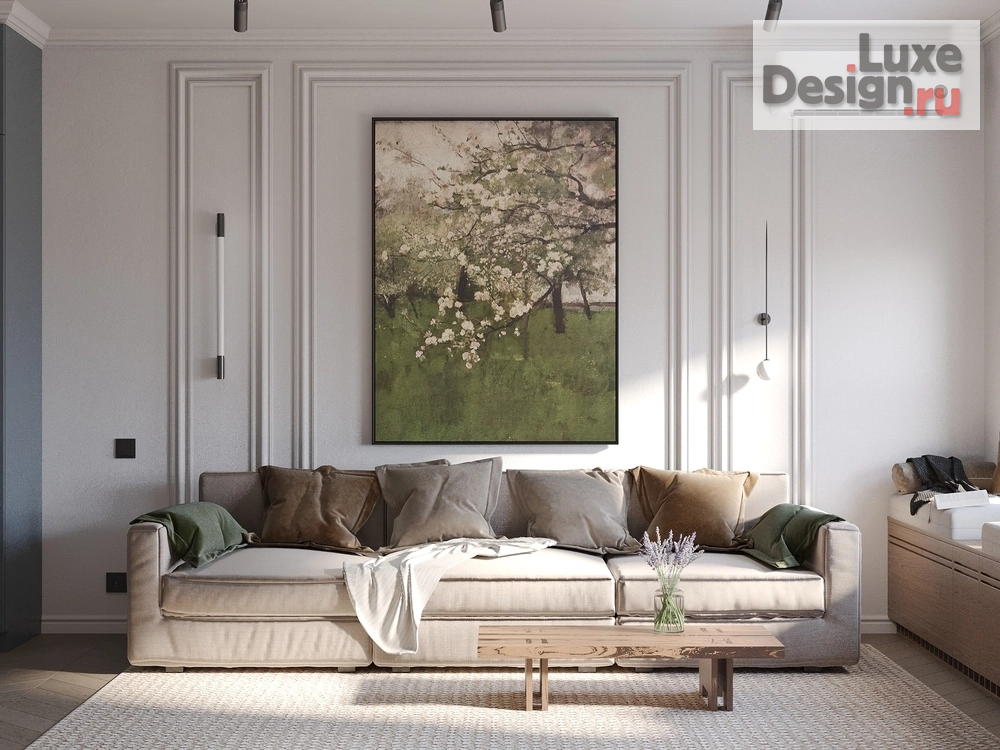 Дизайн интерьера трехкомнатной квартиры "Квартира 83 м2, ЖК Eleven" (фото 1)