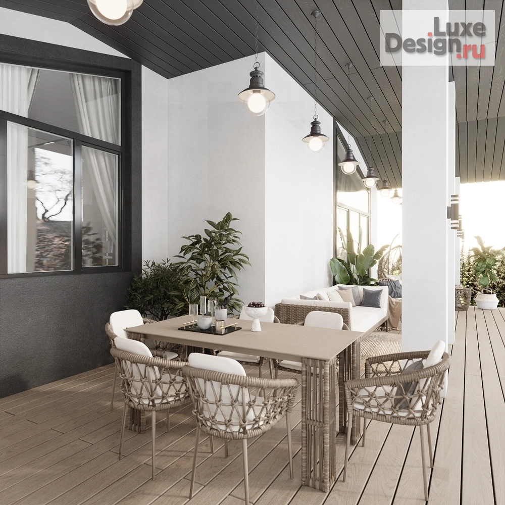 Дизайн интерьера загородного дома "Жилой дом 203 м2, ЖК Европейский-2 (Челябинск) " (фото 29)