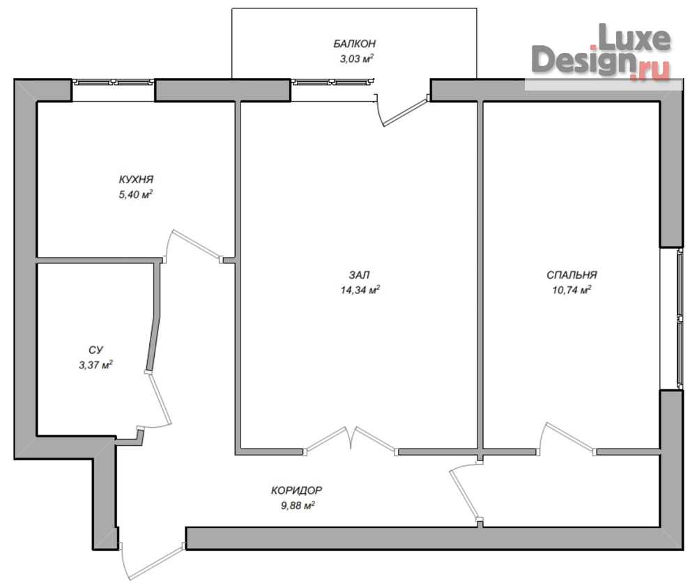 Дизайн интерьера квартиры "Квартира для сдачи в аренду в Геленджике" (фото 10) от дизайнера Винярская Юлия Дизайн интерьера квартиры "Квартира для сдачи в аренду в Геленджике" (фото 10)