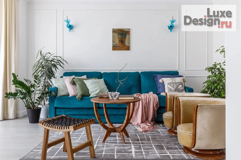 Дизайн интерьера квартиры "Квартира «Изумрудная любовь»" (фото 2) от дизайнера Винярская Юлия Дизайн интерьера квартиры "Квартира «Изумрудная любовь»" (фото 2)