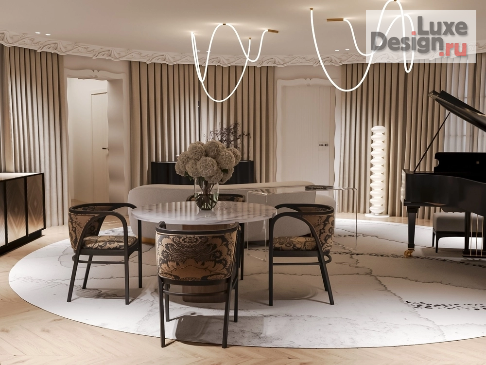 Дизайн интерьера отеля "Номер сьют в отеле" (фото 2)