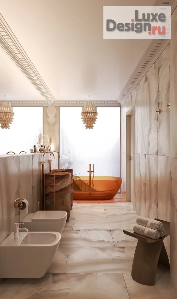 Дизайн интерьера отеля "Номер сьют в отеле" (фото 10)